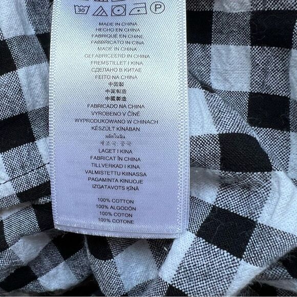 MICHAEL MICHAEL Kors Blouse Black/white Size 6 - Picture 5 of 7